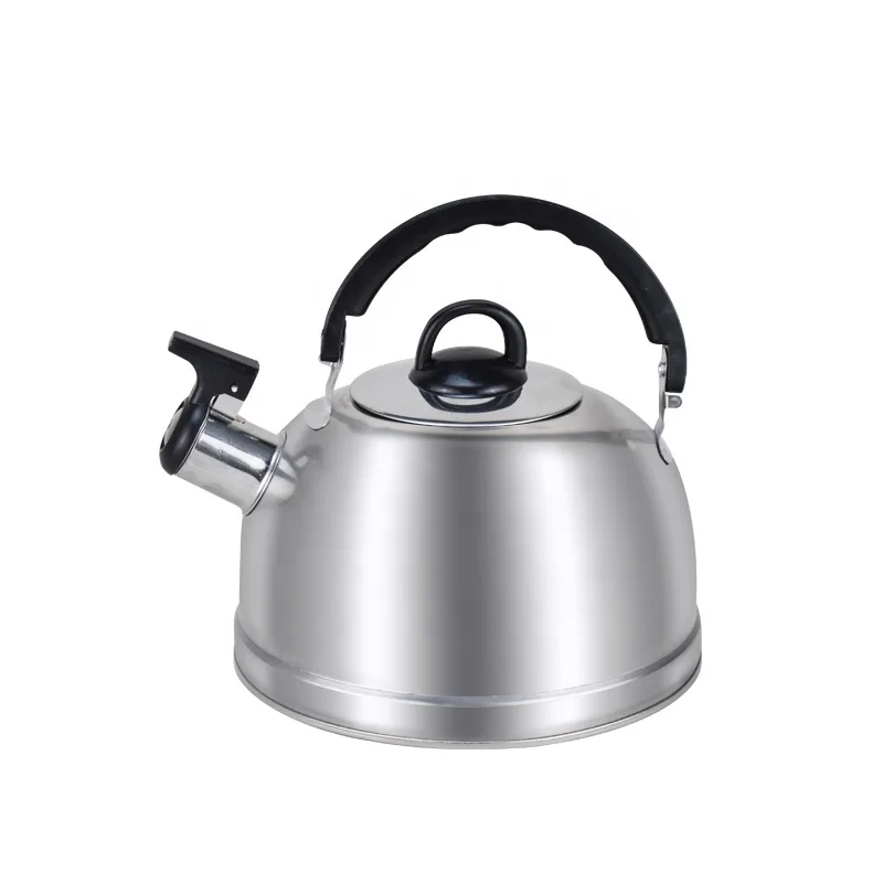 Non-electric whistling kettle with various capacities stainless steel whistle kettle for kitchen