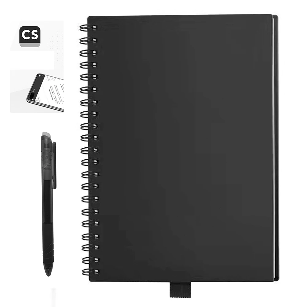 Custom logo printing sheets premium stone paper notebook writing pad rocket notepad erasable