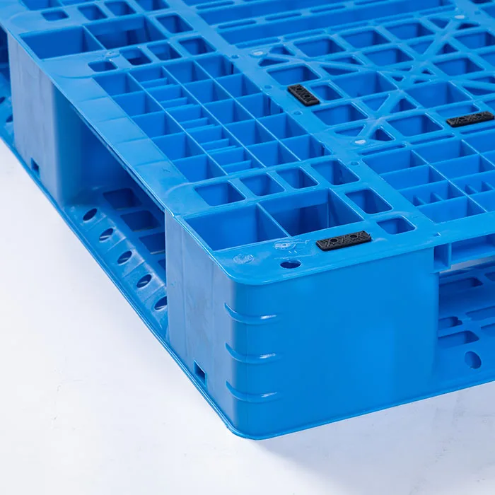 Односторонний складской пластиковый поддон, сверхпрочный поддон