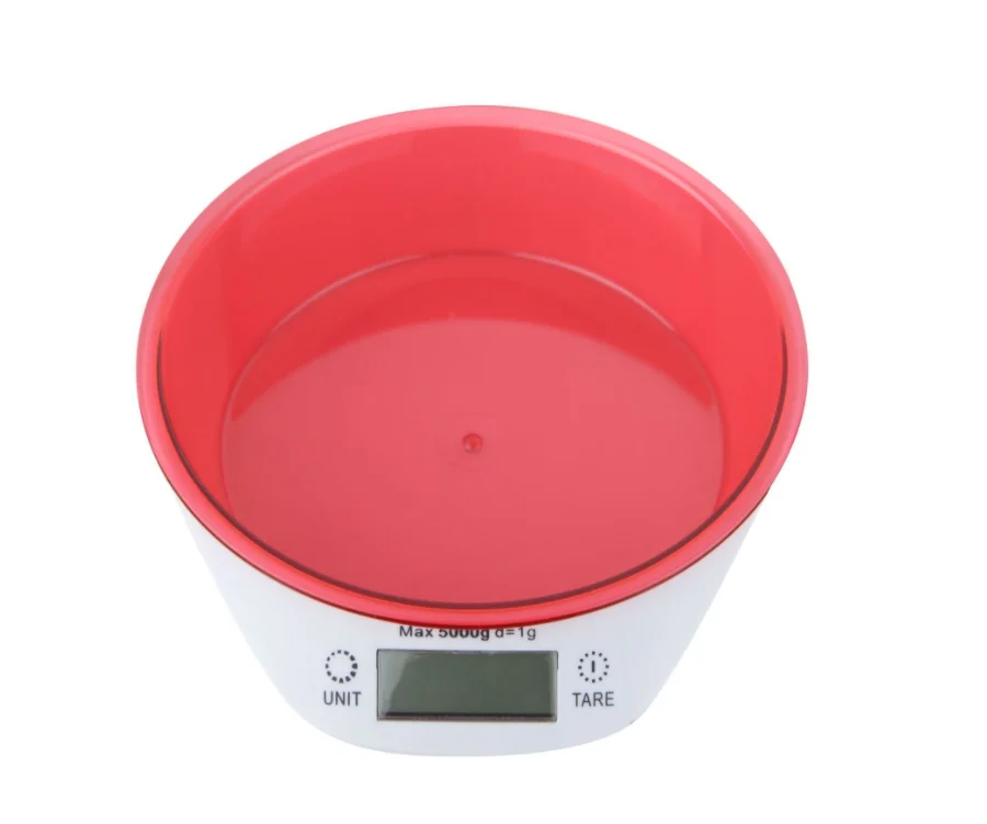 HOT Electronic weighing food scale Digital Kitchen Fruit Scale with bowl PT-2506