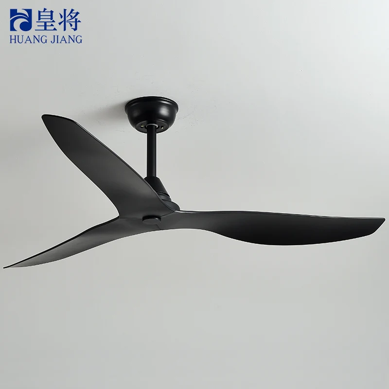 Best-Selling Modern Ceiling Fan with Simple Pure Color Design, 45 Inch Options, 220V, Remote Control, & 3 Durable ABS Blades