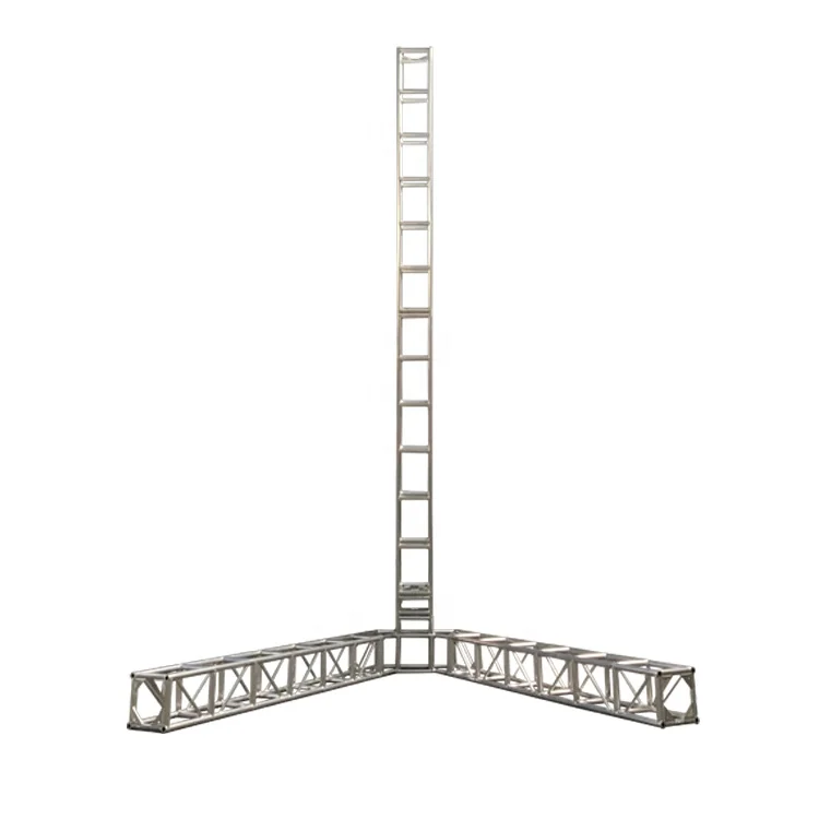 6H Genuine Aluminum Speaker Tower Lift Tower Line Array Truss Speaker Tower System Outdoor Stage Concert for Sound Field
