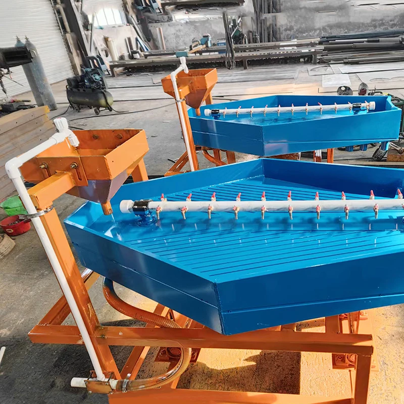 Low Price Mineral Separating Machine Chrome Mining Gold Washing Shaking Table For Sale