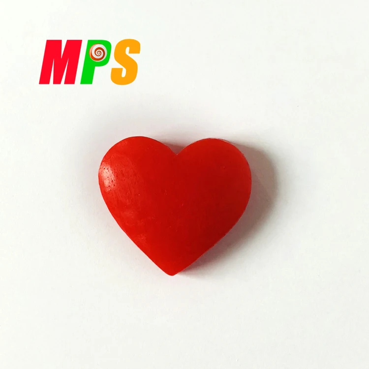 Kids Red Colors Sweets Love Heart Shaped hard candy