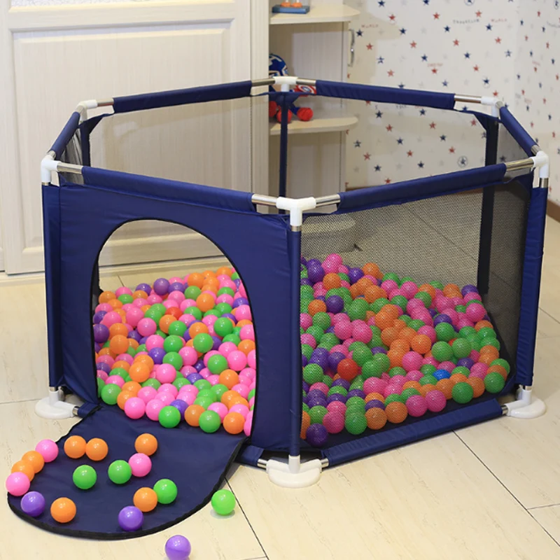 Low price wholesale eco friendly indoor game foldable kids play pen fence