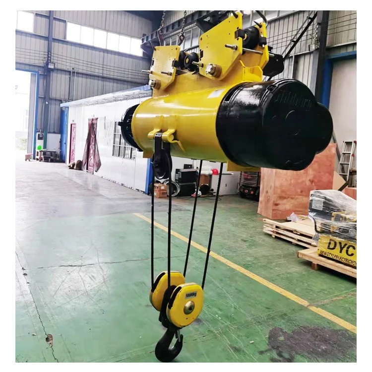 Hot sale dima crane 2023 new upgrade Top high end 10 ton 9 m CD MD model electric wire rope hoist 16 t