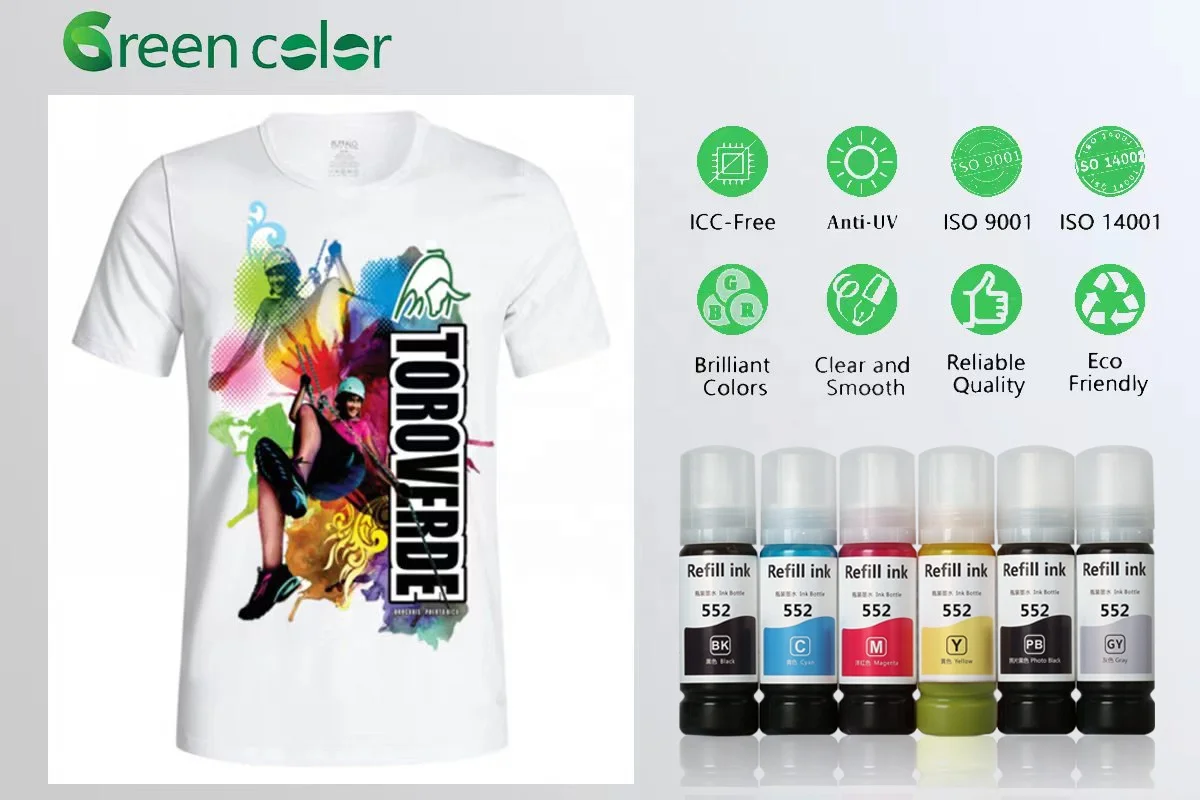 Premium 552 555 114 Water Based Dye Sublimation Ink Compatible for epson L8180 L8160 Et8500 Et8550 Et-8550 Et-8500