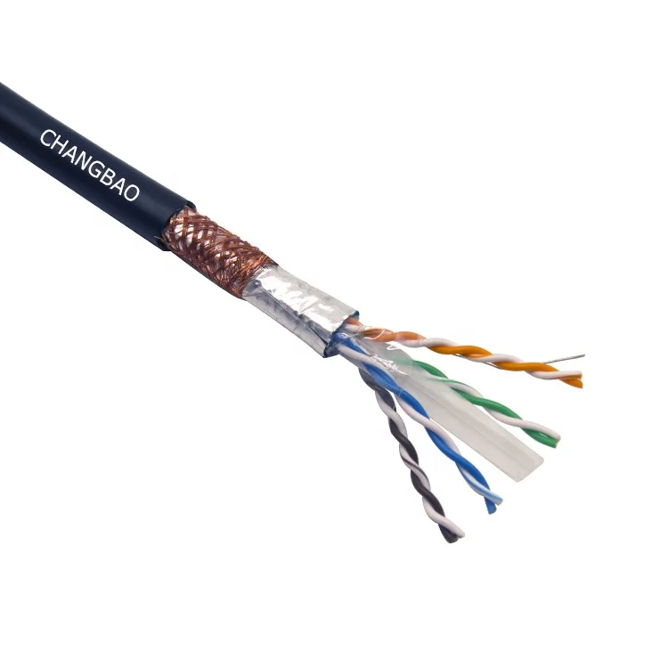 Changbao factory price High Speed 1000FT sftp cat6 cables for ethernet