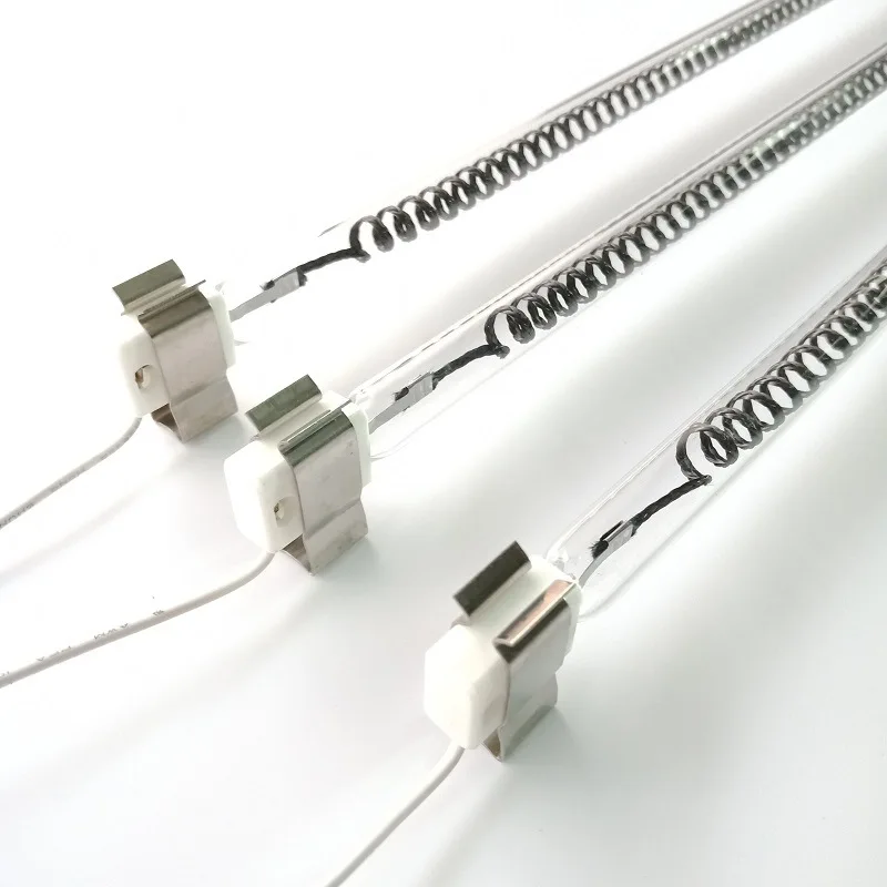 1500w 700mm 220v Infrared Quartz Carbon Fiber Heating Lamps for Bathroom Infrared Heater Element