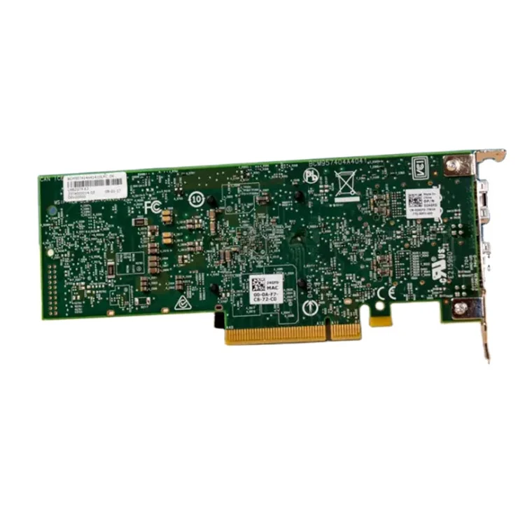 Factory Direct Price Dells Broadcom 57414 Dual Port 10/25GbE SFP28 Network Card