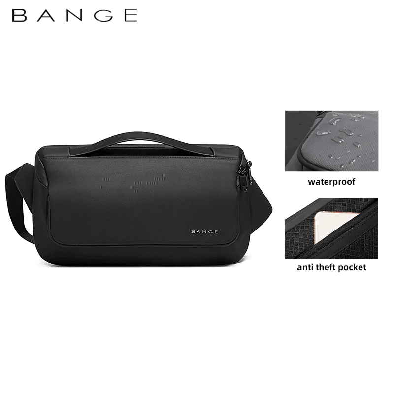 
factory new trendy cheap oem waterproof custom men anti theft crossbody shoulder bag men sling bag 