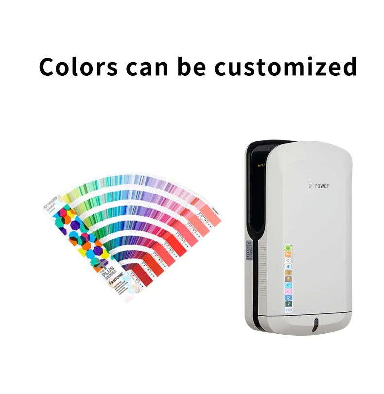 Multi-protection Hand Dryer Warm-air Dryer for Toilet High Speed Motor Brushed Strong Protection System Hand Dryer