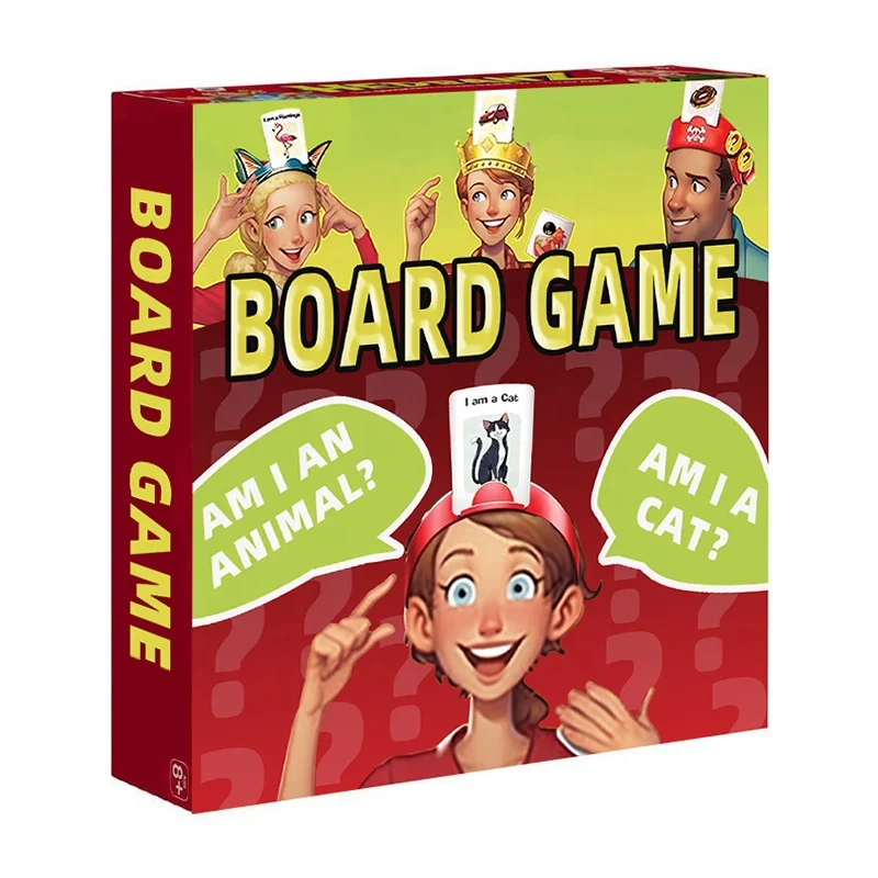 Manufacturer Custom Card Game Logo Printing Adult Board Games Paper Cardboard Tokens Accessories for Family Kids Usage