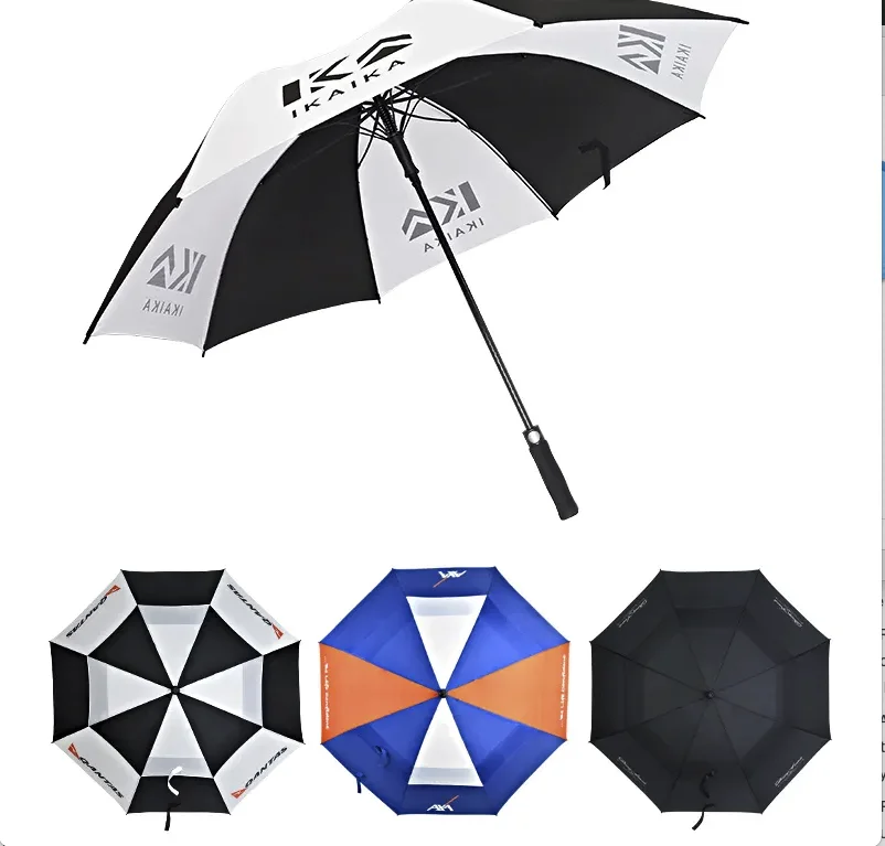 Umbrella Company Business Logo Prints Big Luxury Promotional Branded Golf Custom Waterproof Personalized Your Own Brand