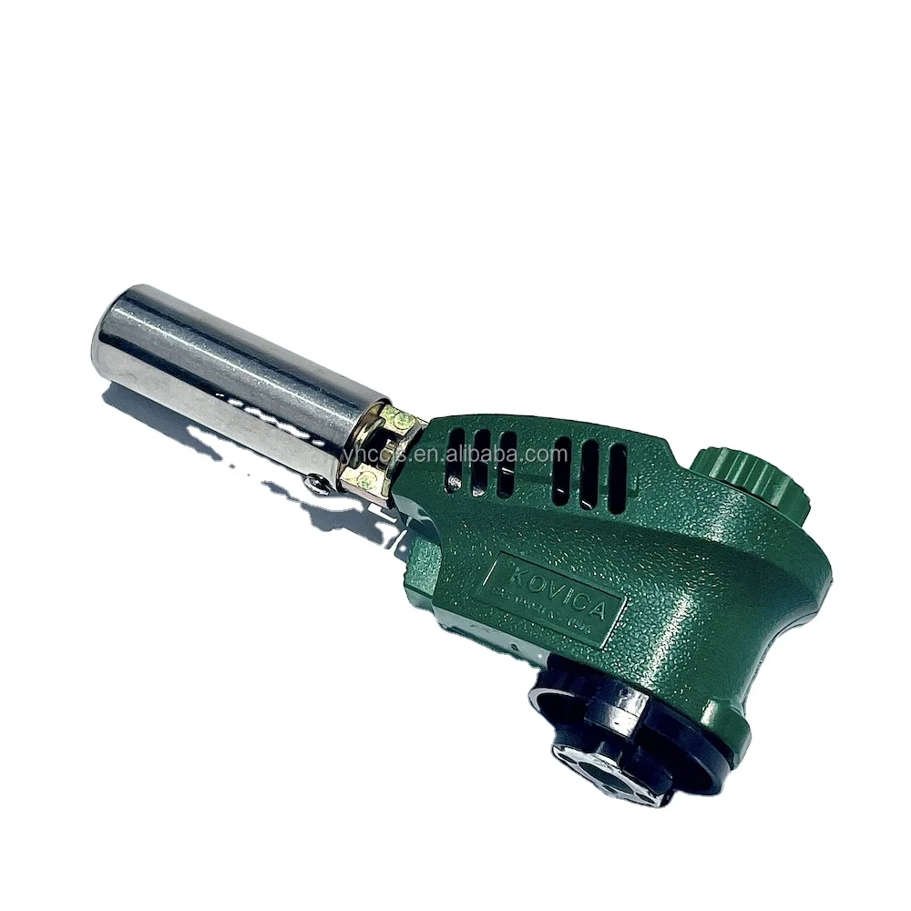 Pistol Alutoignition BBQ Kitchenware Cooking Flame Gun Blow Gas Torch Fire Gun Butane For Portable Welding Culinary Gas Refill