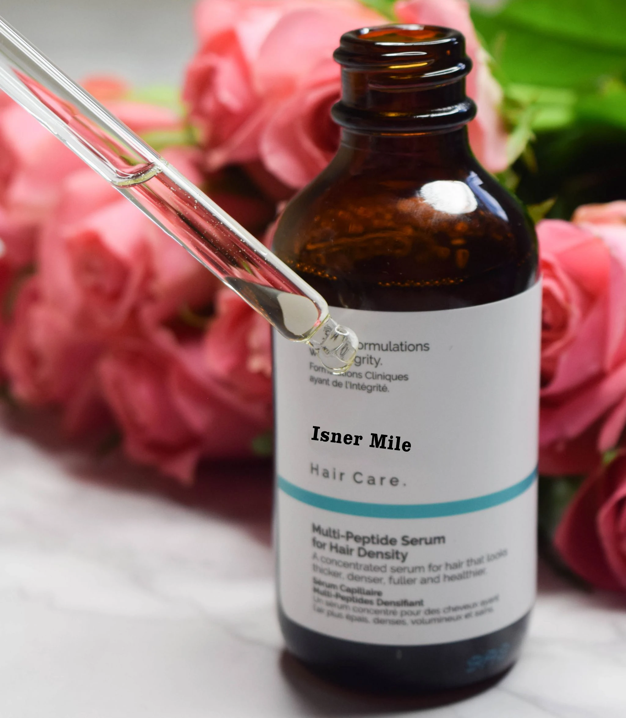 Isner Mile OEM/ODM Private Label Multi-Peptide Hair Care Regrowth Serum for Hair Density
