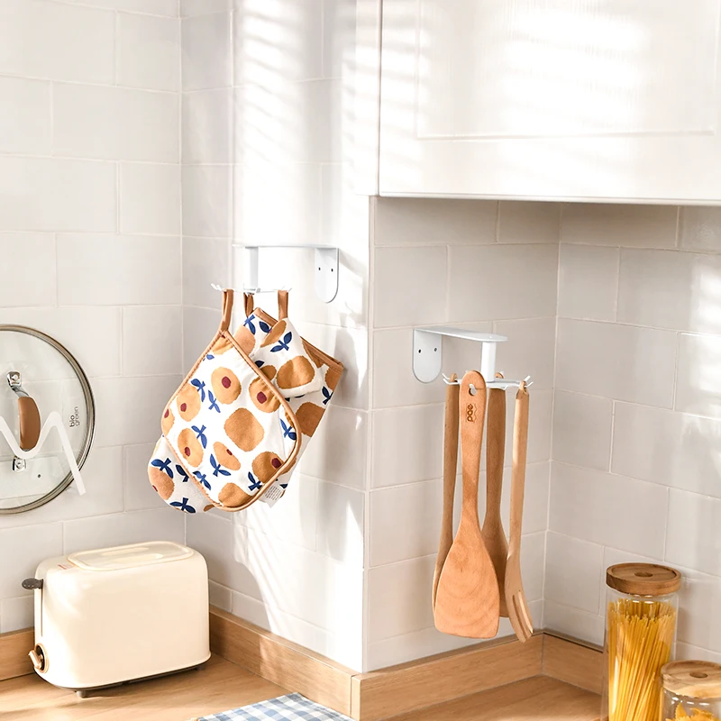 OEM/ODM Kitchen Hooks Metal Wall Mounted Rotatable 6/8 Hooks Kitchen Hanging Rotating Hooks