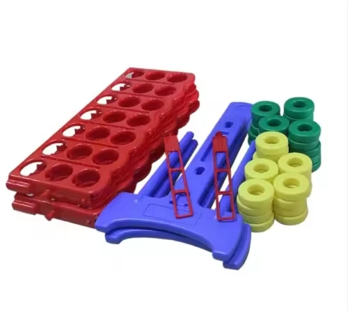 Hot Sale Outdoor Educational Game Giant Plastic 4-in-a-Row Chess Set for Kids Backyard Fun and New Features!