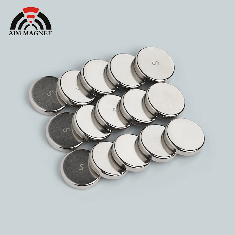 super magnetic circular neodymium magnet ndfeb disc magnet strong round magnet n52