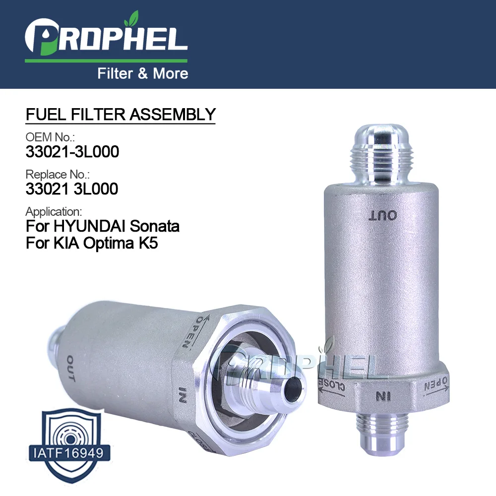 Car Gas Lpg LPI Fuel Filters Cartridge Assy for Hyundai Sonata KIA OPTIMA K5 330213L000 33021-3L000 30323L000 33032-3L000