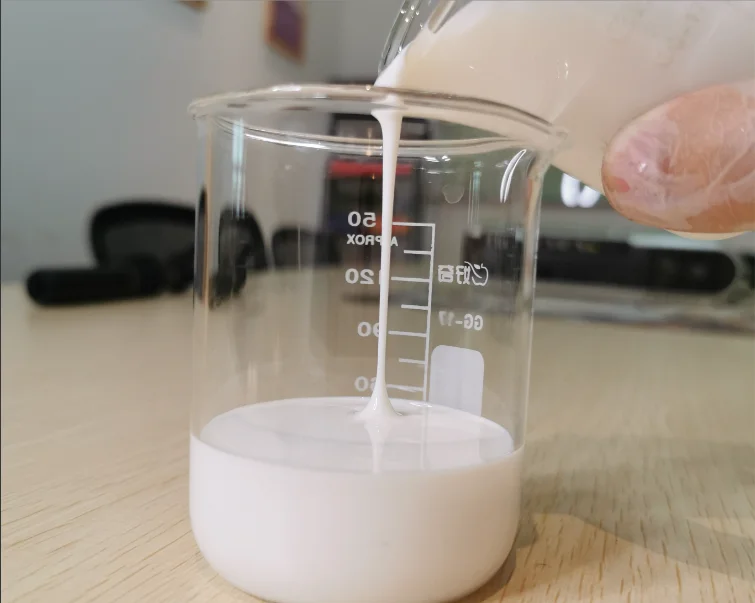 The factory sells high quality acrylic emulsions for ink printing