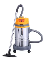 Профессиональный пылесос для сухой и влажной уборки из нержавеющей стали 30L