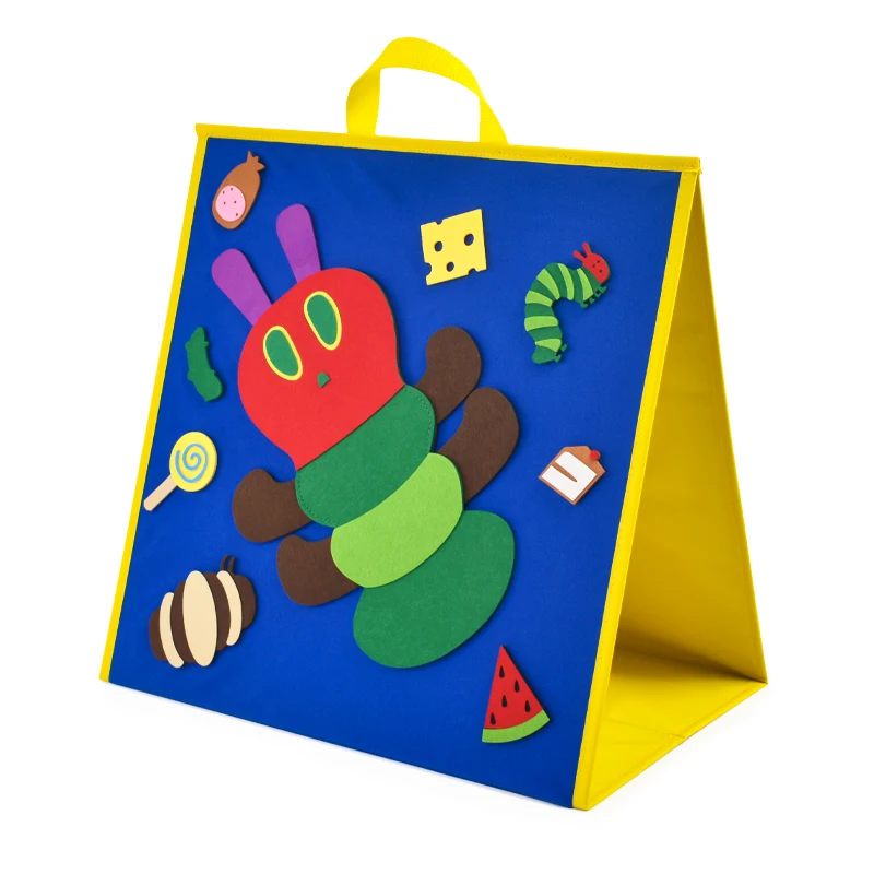 Foldable Felt Board for Toddlers Flannel Board Stories for Preschool Early Learning for Toddlers Kids