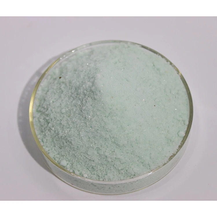 Green crystal powder heptahydrate drying ferrous sulfate