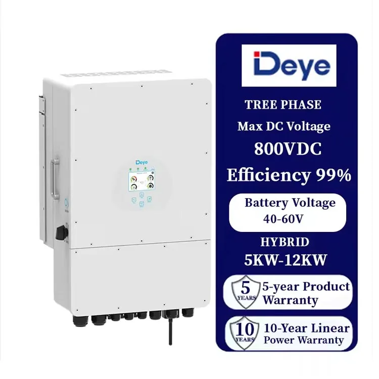 Sun-10k-sg04lp3-eu Deye Sun-8k-sg04lp3-eu 6kw 8kw 10kw 12kw SG04LP3-EU 3 Phase Hybrid Solar Inverter