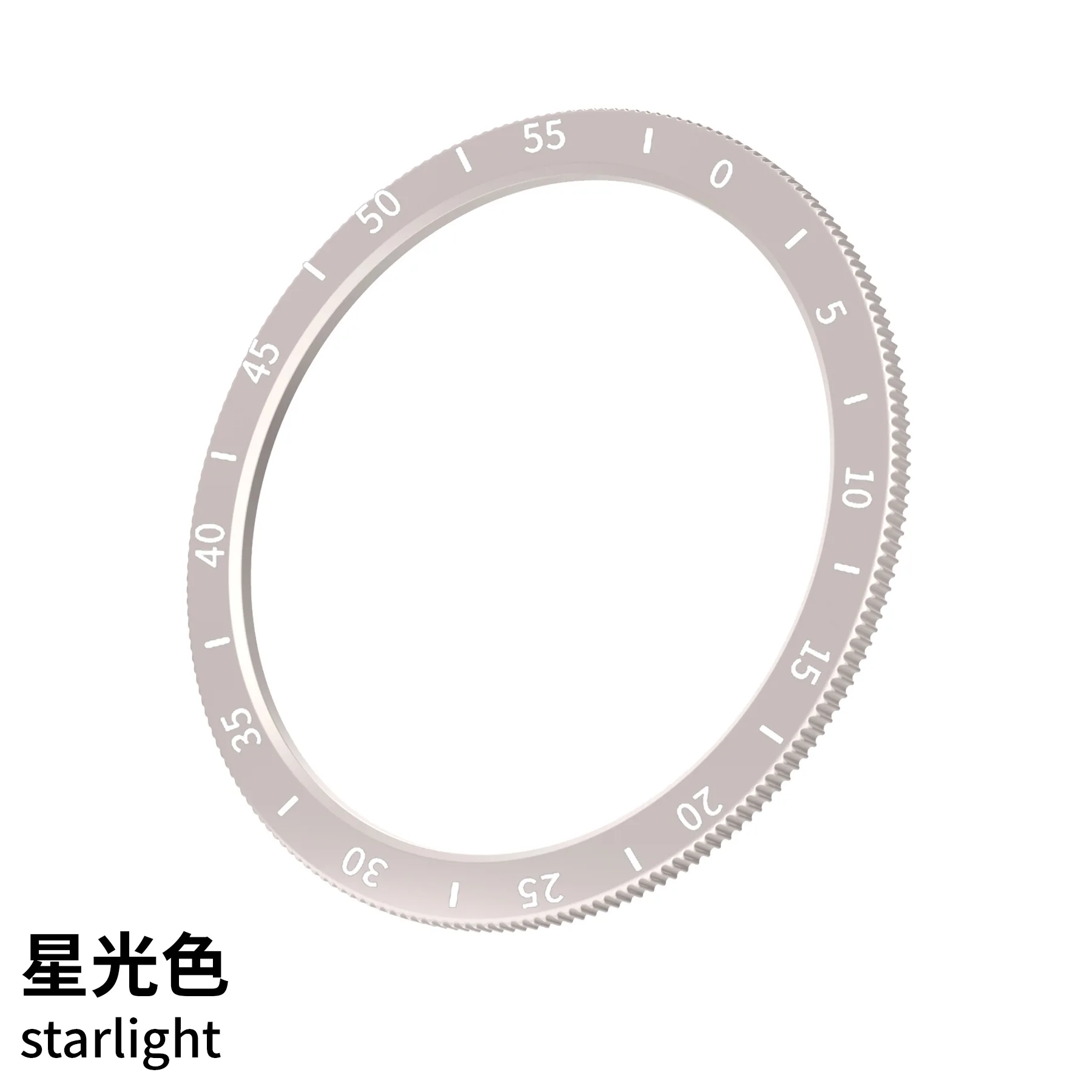 New Watch Bezel Ring For Samsung Galaxy Watch 7 Ultra 47mm Adhesive PC Bezel Ring