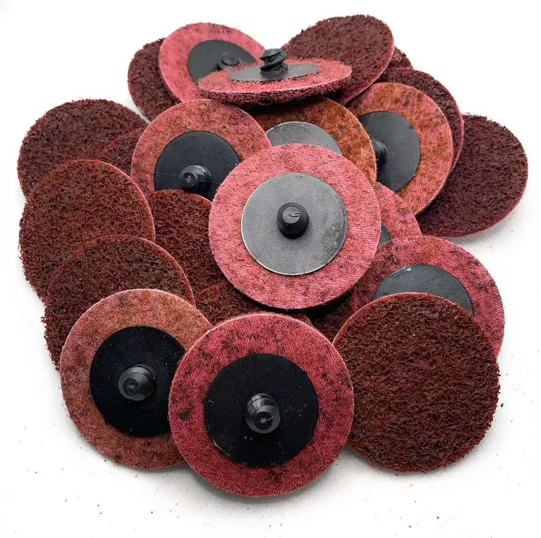 2 inch  Aluminium oxide abrasive Polishing Nylon Sanding Discs Quick change disc abrasive tools customized for