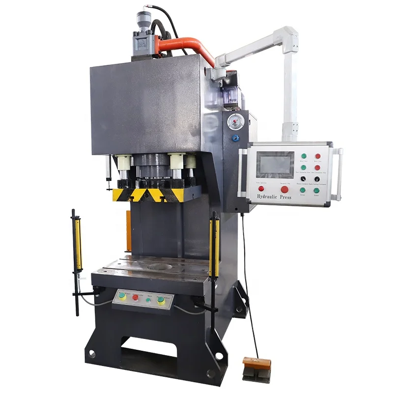 125 ton servo C type single column hydraulic punching press machine