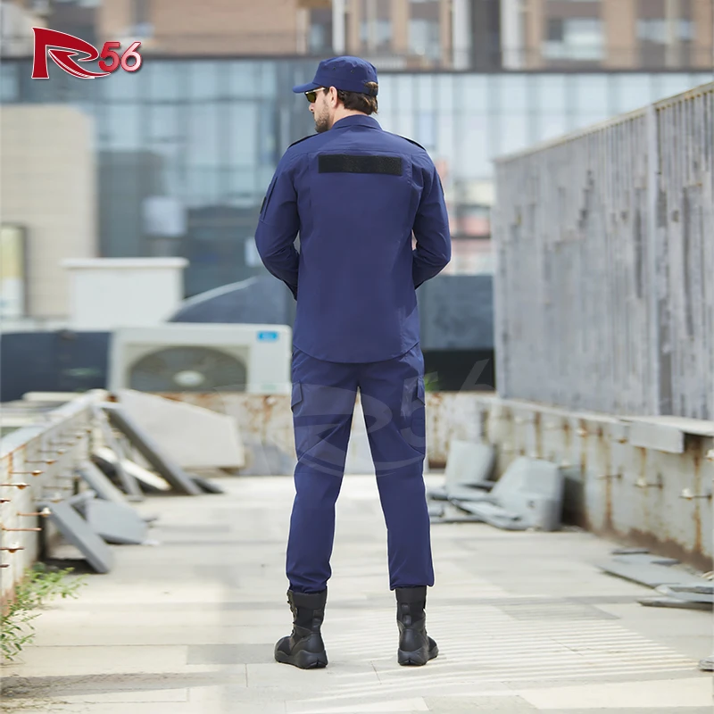 Multi-Style Customization Security Uniforms Guard Set Black Security Guard Uniform Suit Water Proof Door Guard Uniform