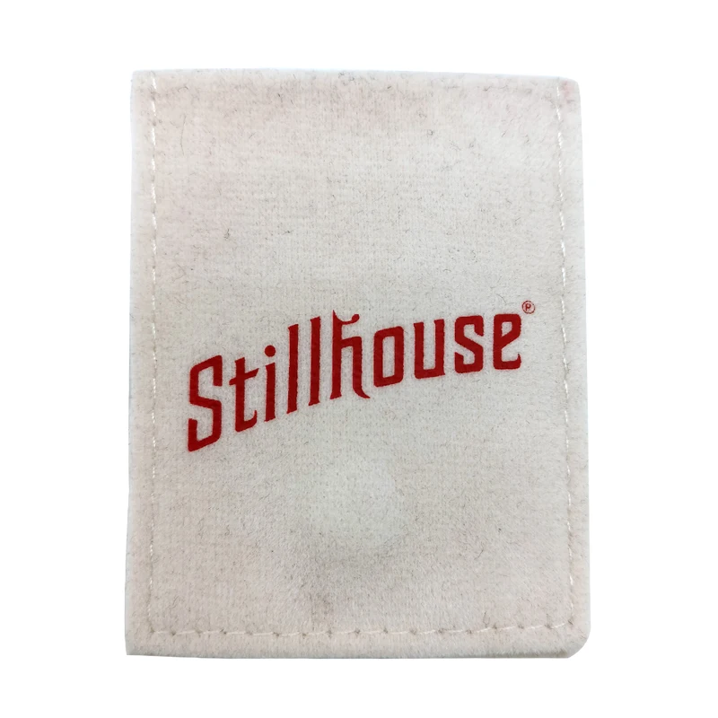 Wholesale Screen Printing Suede Microfiber Jewelry Pouch With Insert Pads Custom Logo Velvet Jewelry Packaging Bags