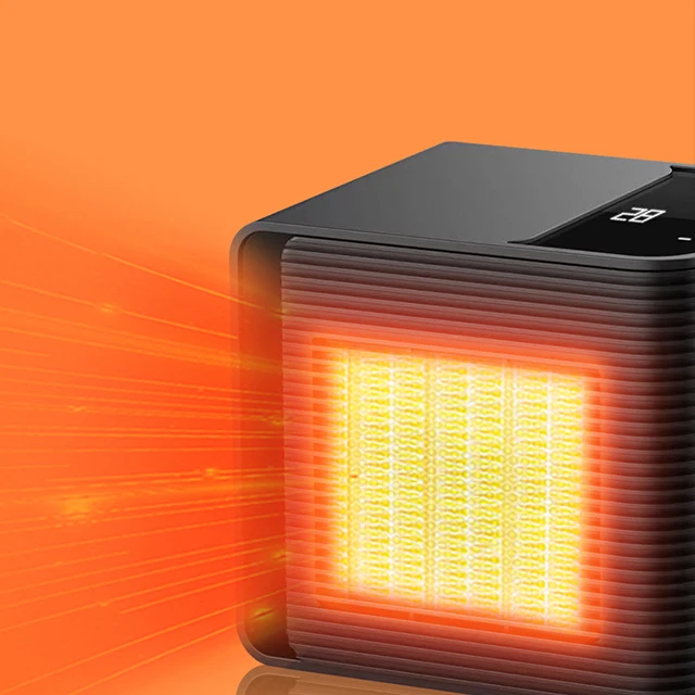 Factory price cartridge smart ptc fan room hot heater electric for living room