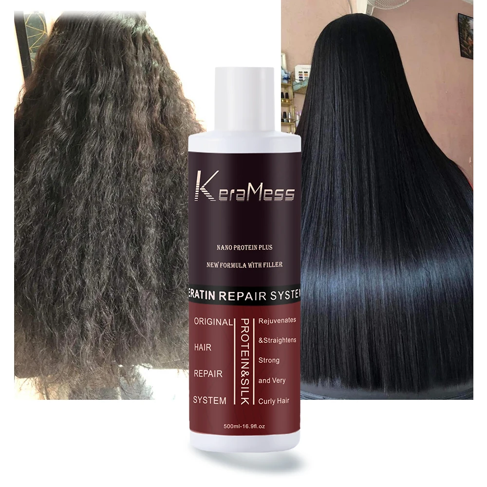 Agerios Brand Keratin Hair Treatment Without Formaldehyde for Black People