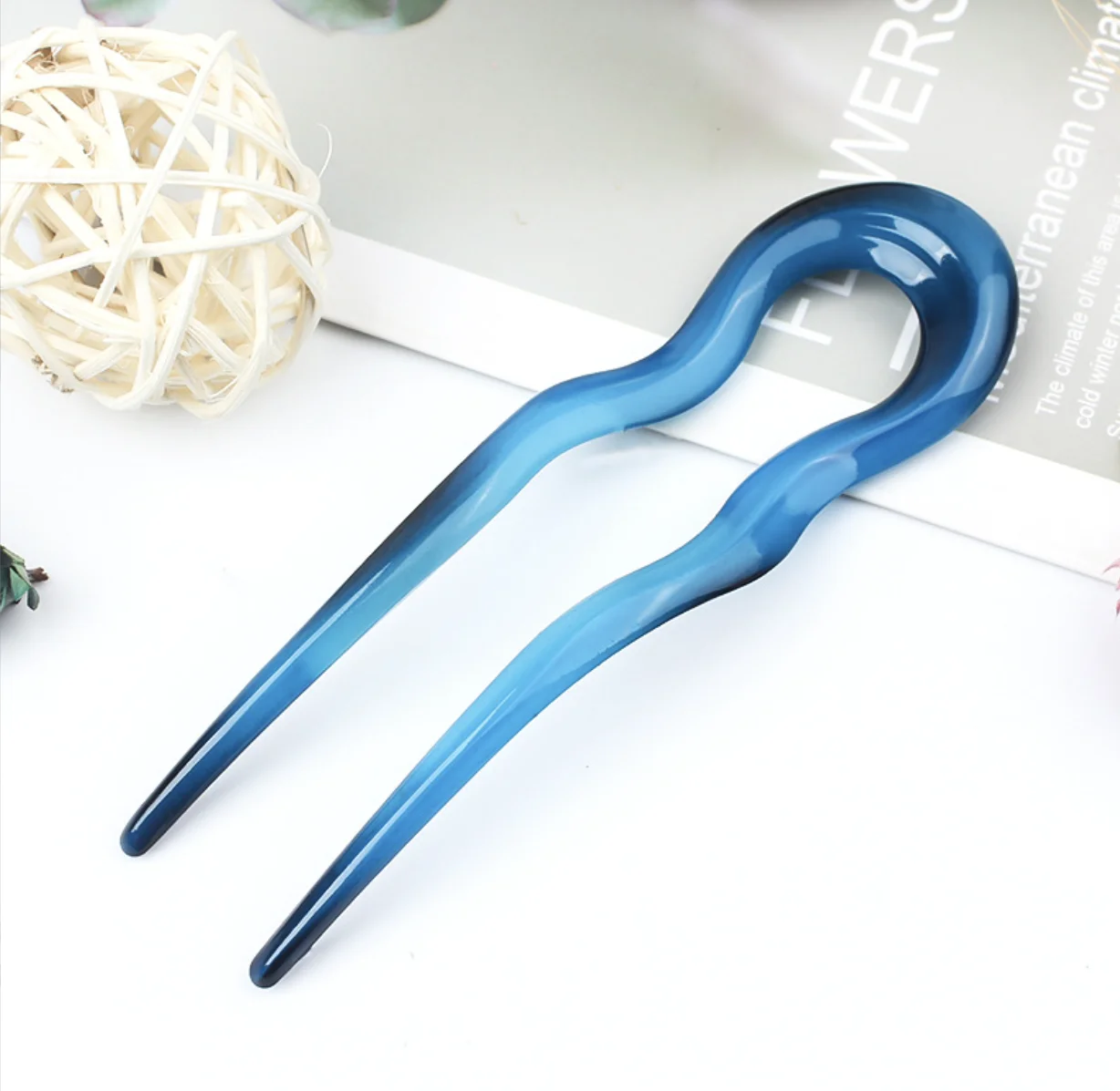 QL008 Korean style Fashion U Shape Hair Forks Women Hot Sale Hair Pin