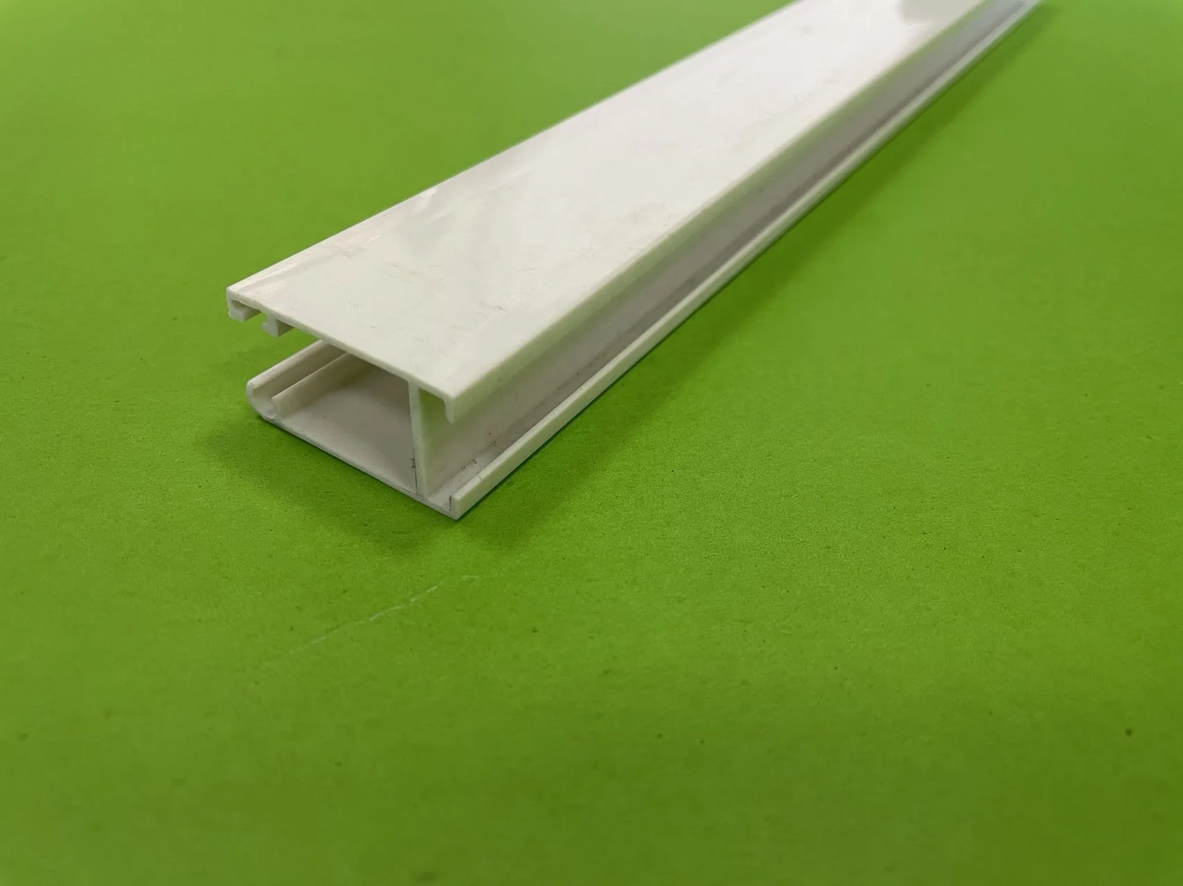 High quality pvc sliding curtain track side PVC Profile Roller Blinds PVC fabric wall track curtain rail