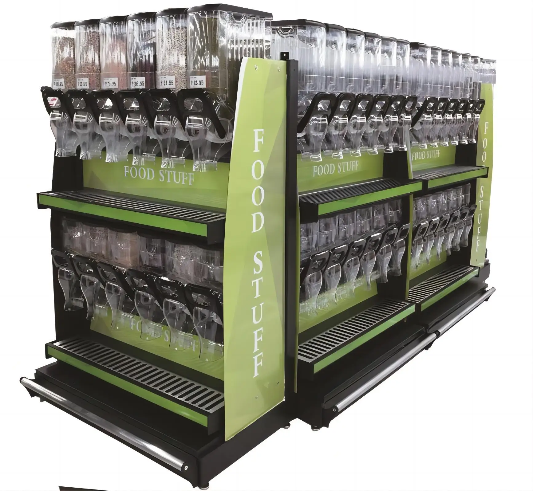 Retail adjustable supermarket display wall mounted candy display rack