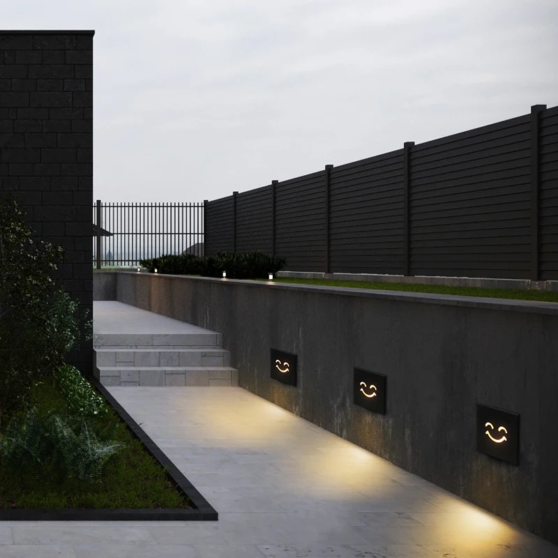 Садовые наружные водонепроницаемые Настенные светильники на солнечной батарее, Уличные светодиодные садовые фонари на солнечной батарее