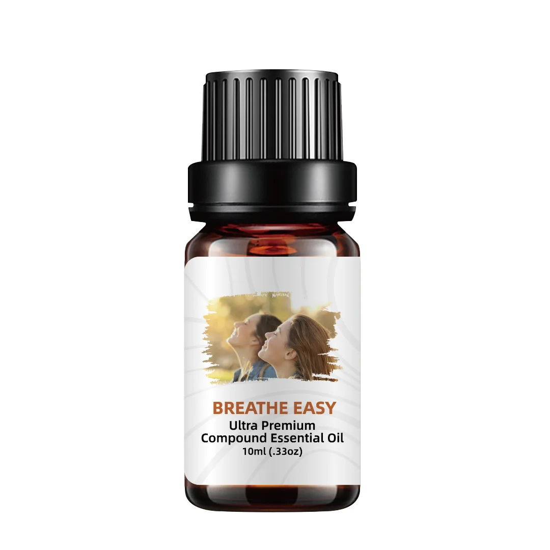 High Quality Breathe Easy Compound 10ml 30ml Pure Essential Oil Aromatherapy Candles Essential Oil