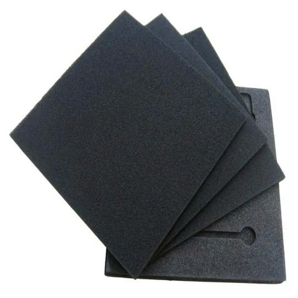 AG на заказ экологически чистый EPDM резиновый губчатый черный клейкий задний вакуумный генератор с пользовательскими отверстиями защитный амортизирующий материал края