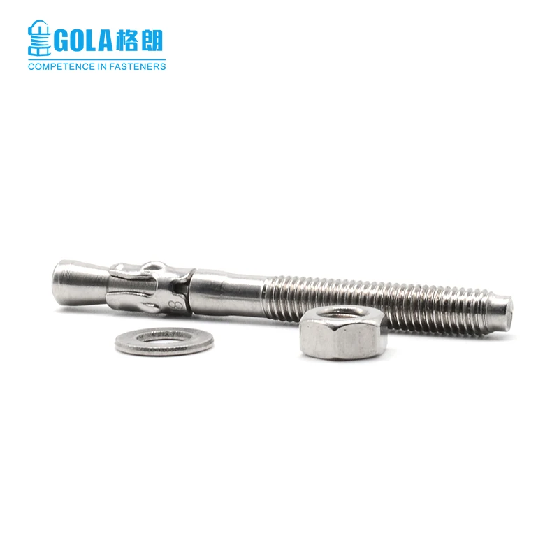 304 Wedge Anchor Bolt Stainless Steel Anchor and Expansion Anchor Bolt