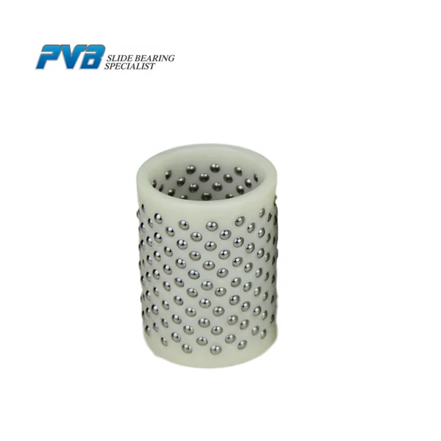 
Plastic sleeve bearing, ball retaining bearing, ball cage bush 