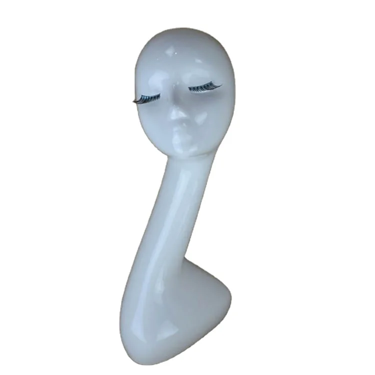 wig display female head mannequin for hot sale