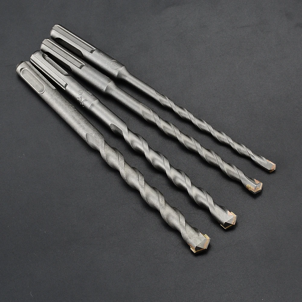 Spiral drill bit for concrete brick stone drill bit size 6/8/10/12mm multifunctional alloy power tool accessories