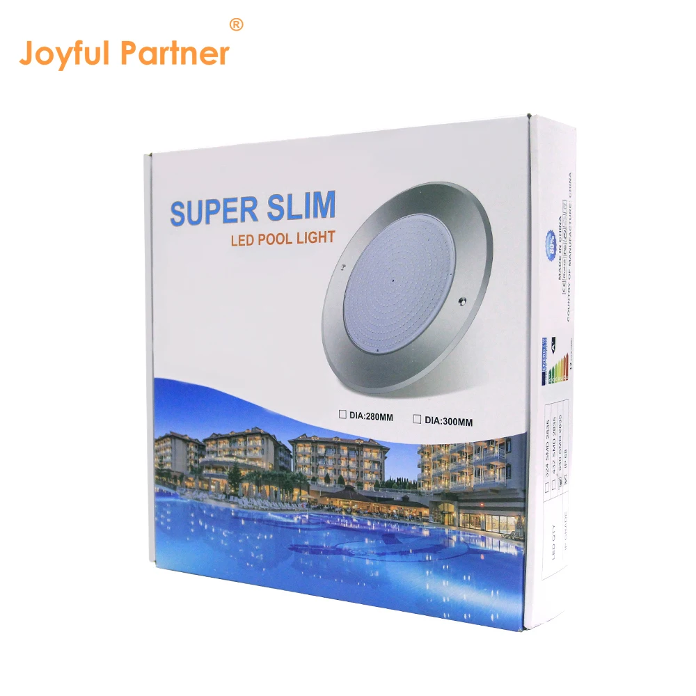 Remote Control Rgb  Filled Stainless Steel Thin Slim Submersible Underwater Swimming Waterproof Led Par56 Pool Led Lights