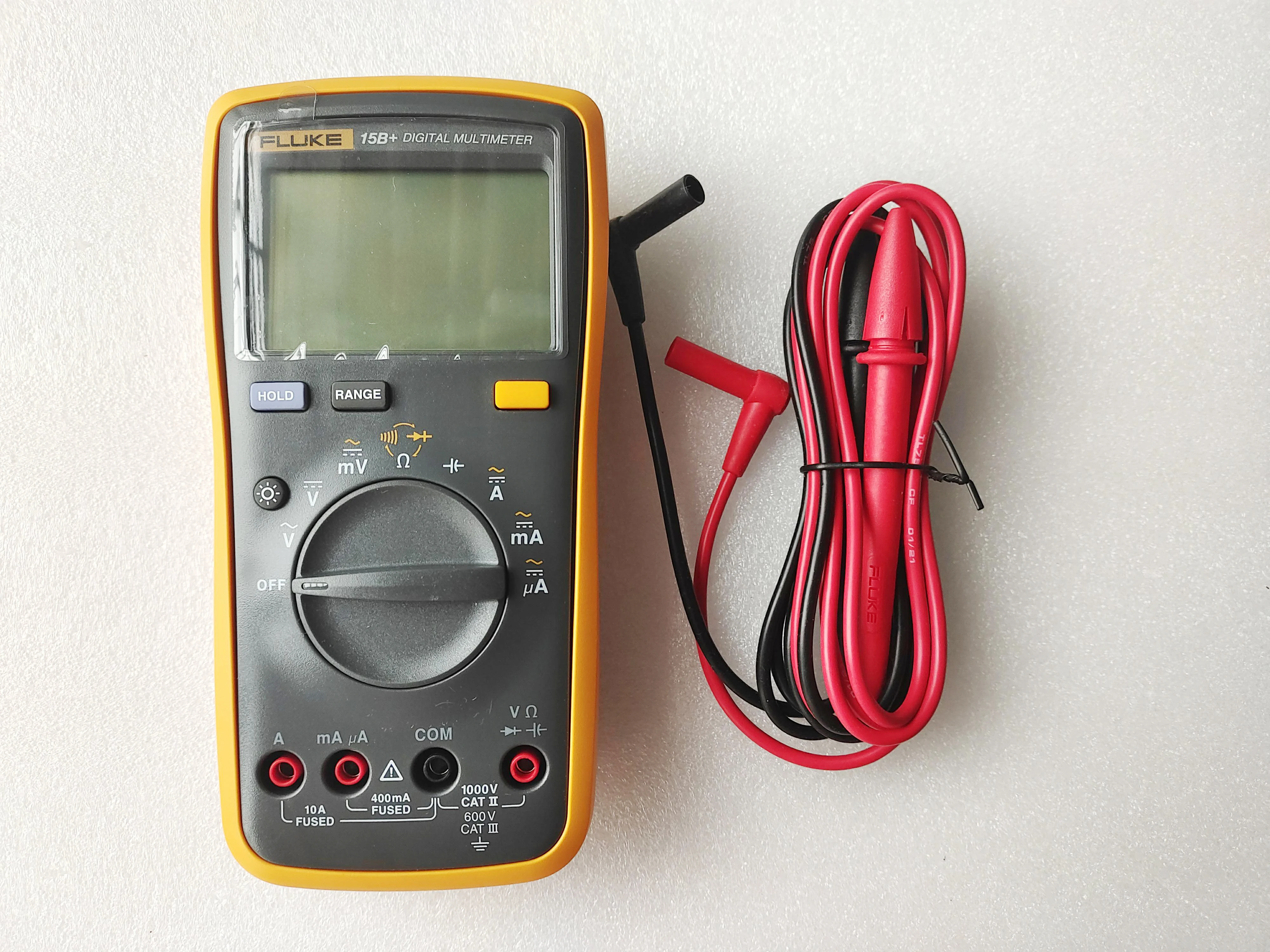 FLUKE 15B+ electric tool  4000 counts digital multimeter  1000V ac/dc current test digital multimeter