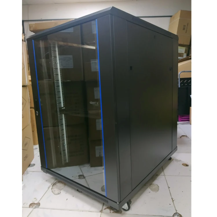  Офисный DDF 600 мм ширина глубина напольный сетевой шкаф серверная стойка для связи