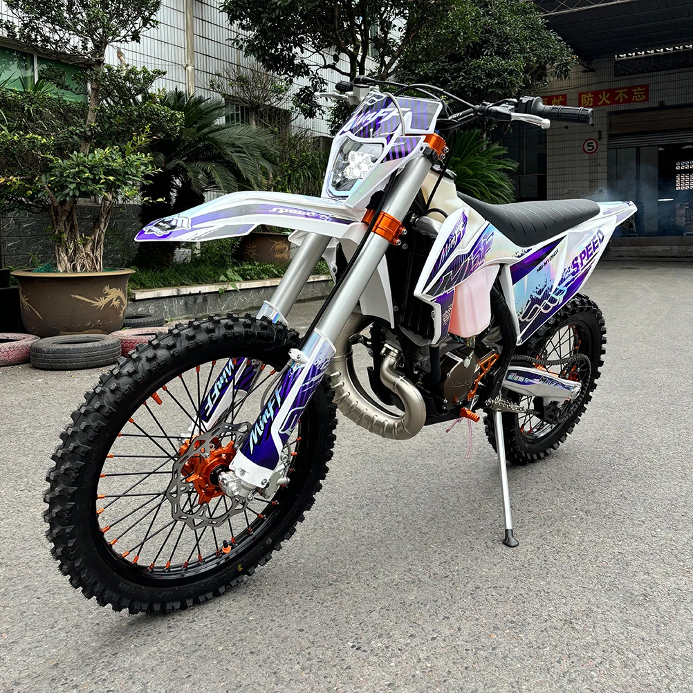 MinFF M6X MT250 Engine 2 Stroke Dirt Bike 250cc Motocross Enduro Adult MX Moto Off-road Motorcycle